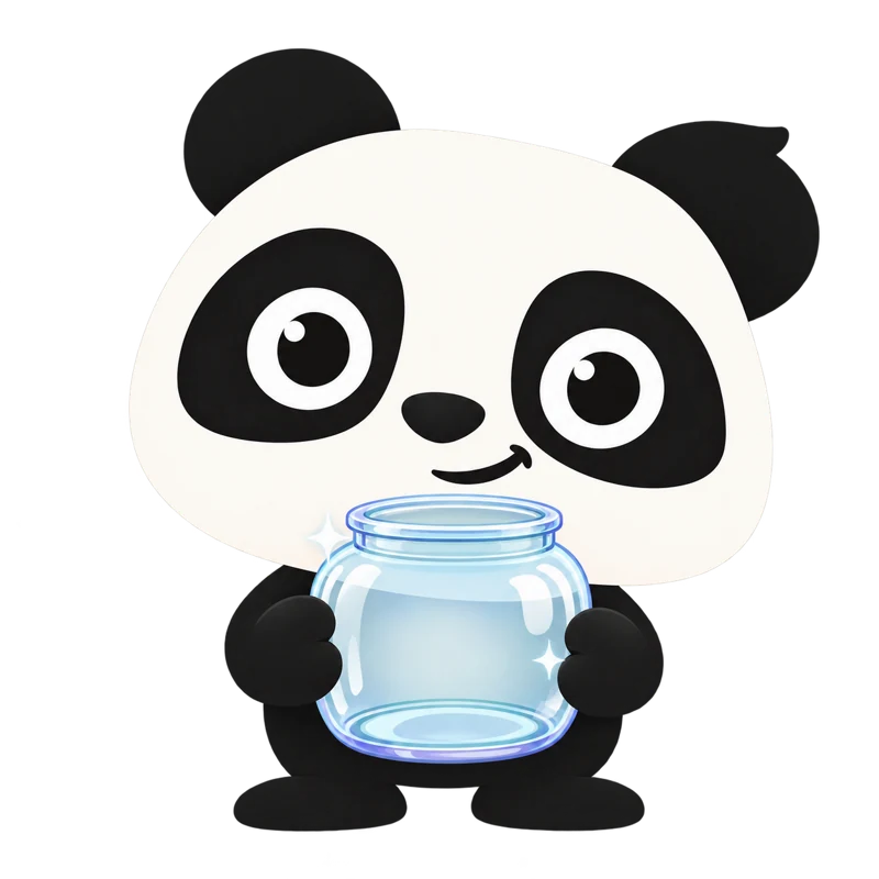 Pip holding a new savings jar