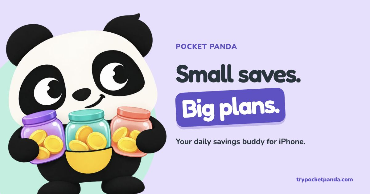 My new side project is a little savings tracker with a panda. It just reached the App Store. logo